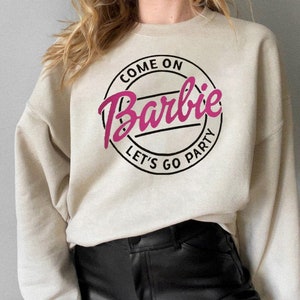 barbie logo sweatshirt