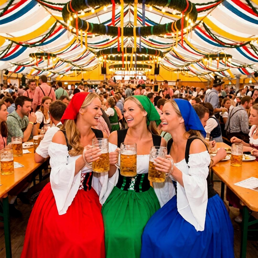 ladies german fancy dress Bavarian Oktoberfest Costume Women, Traditional Dirndl Dress, Beer Maid Wench Outfit, Halloween Folk with Bandana homecoming dresses blue