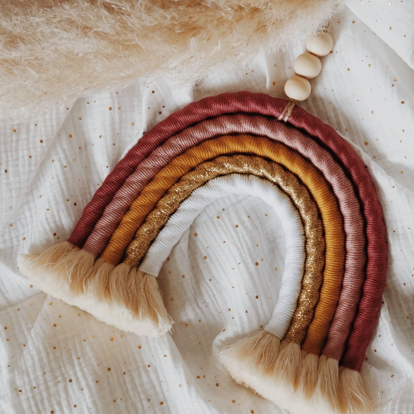 Arc-En-Ciel Laine, Coton et Macramé - Louise