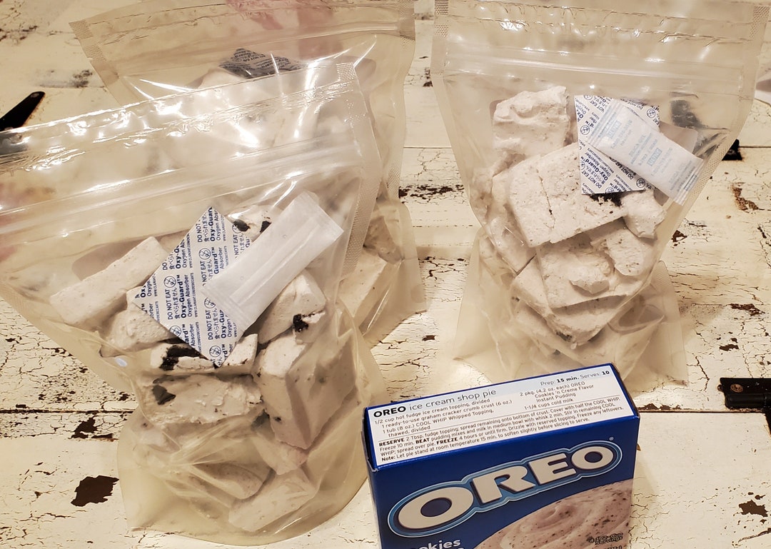 Freeze Dried Oreo Pudding 3.5 Oz Big Bag Incredibly Good. Etsy