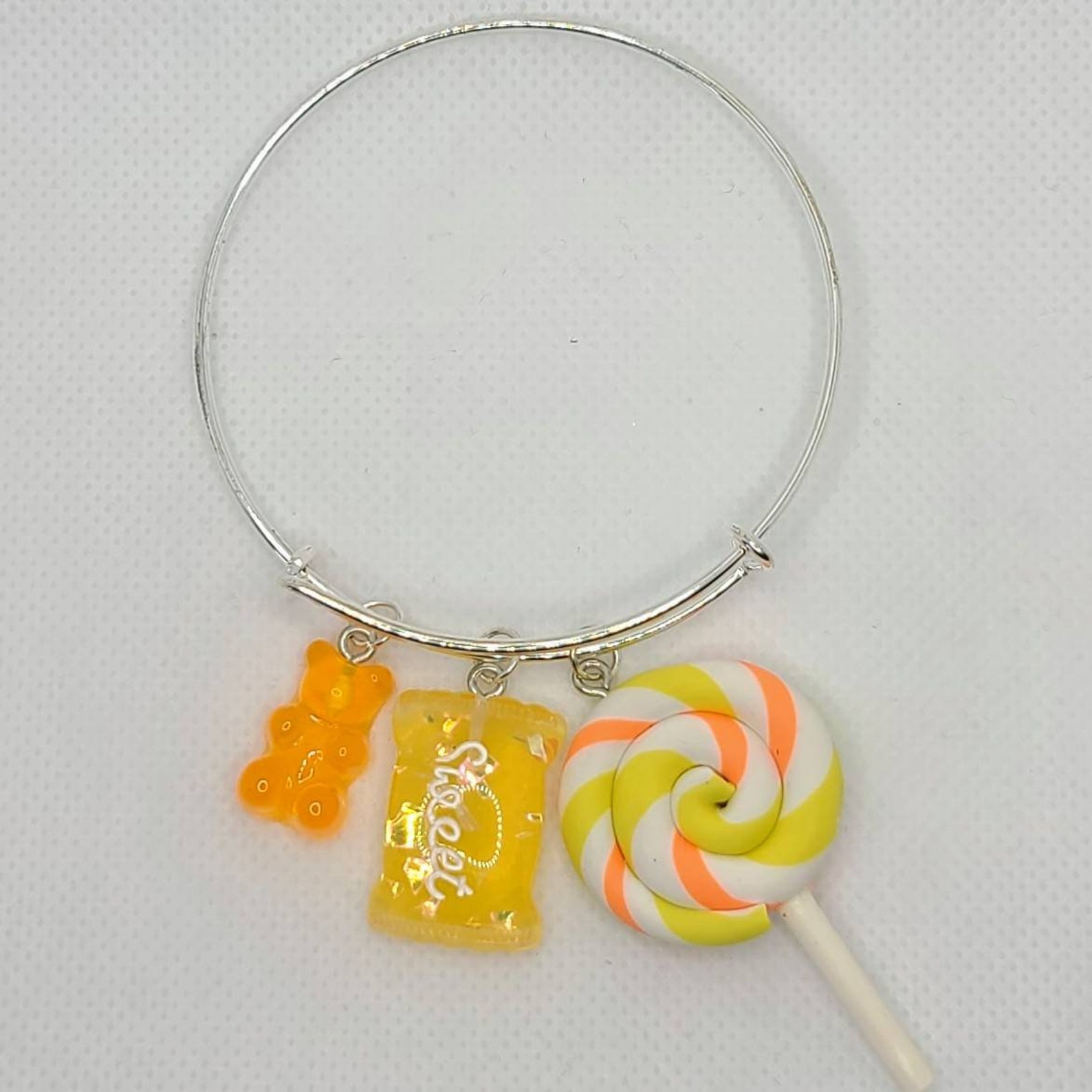 Candy Girl Charm Bracelet Etsy