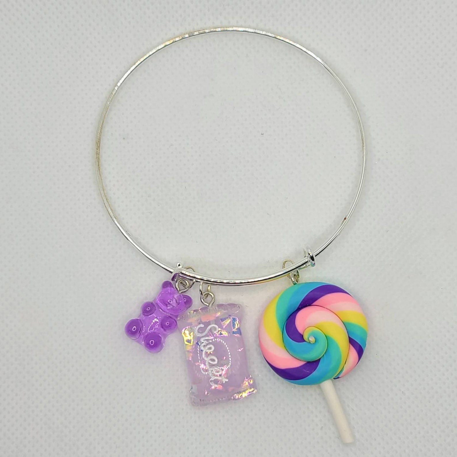 Candy Girl Charm Bracelet Etsy