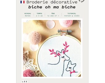 Kit broderie biches