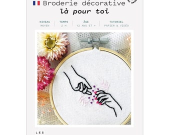 Kit broderie - là pour toi