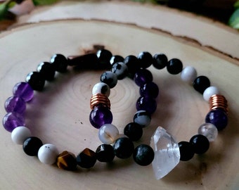 Carolina Sundance Evolving Journey Spiral Chakra Healing Gemstone Bracelet FREE SHIPPING