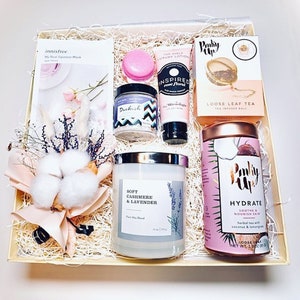 Spa Gift Box | Birthday Gift Box |  Anniversary Gift Box | Get Well Gift Box | Personalized Gift Box | Best Friend Gift Box, Housewarming