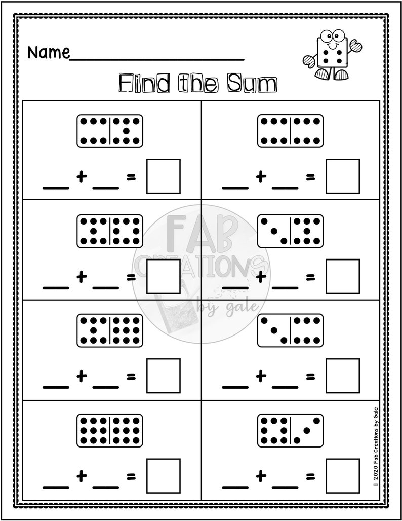 Addition and Subtraction Facts to 20 Etsy