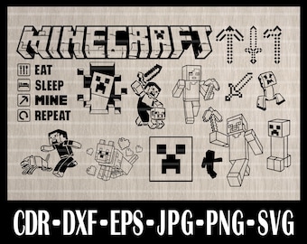 Download Minecraft Svg Etsy