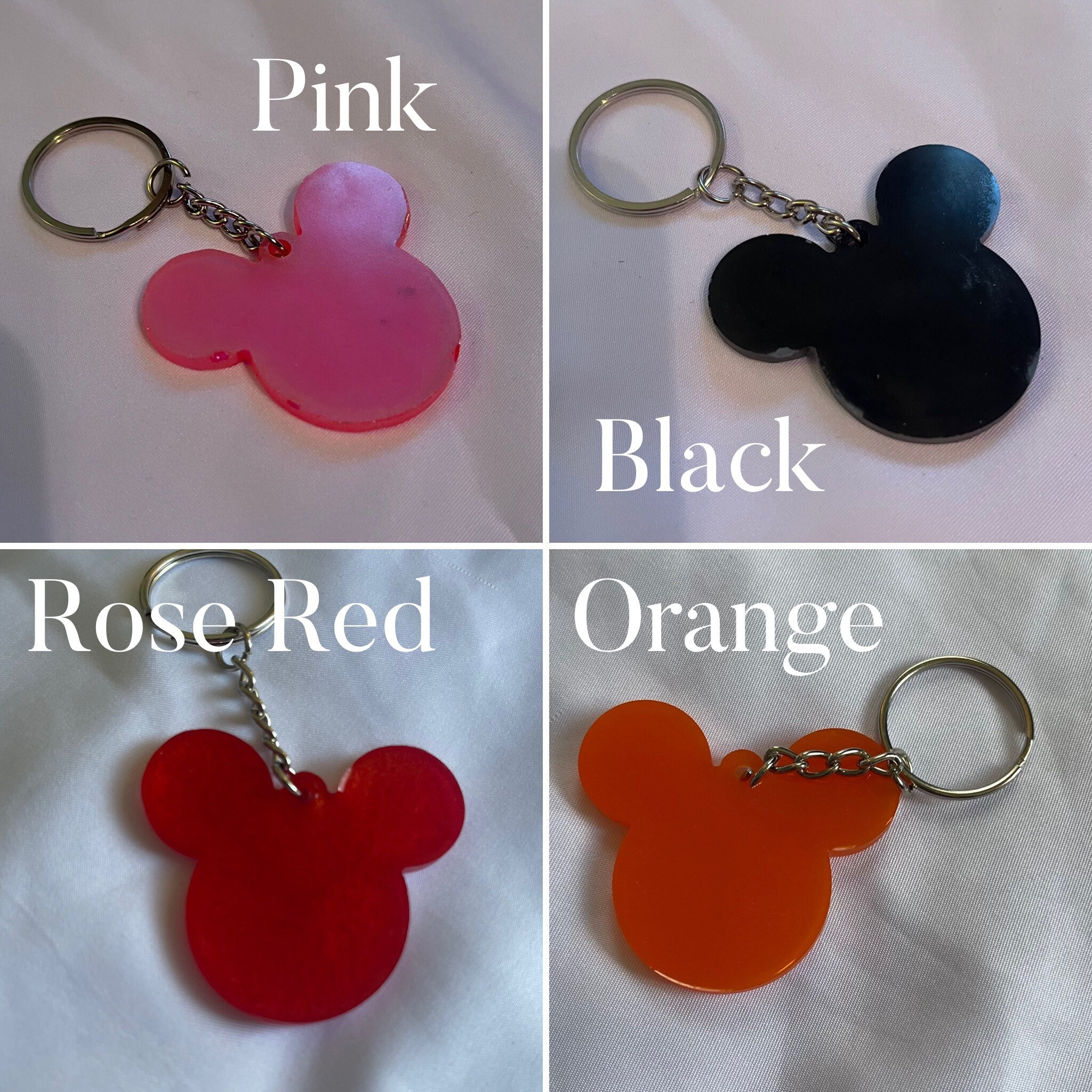 Mickey mouse head keychain sale