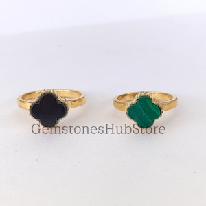 Leaf Clover Ring, 925 Sterling Silver, 4 Leaf Clover Ring, Women Ring, Flower Ring, Statement Ring, Promise Ring, Gift For Her