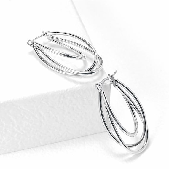 Créoles ANTIGONE argenté