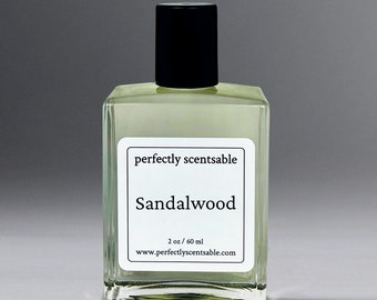 Sandalwood Perfume Oil or Cologne | natural perfume | unisex fragrance | signature scent |