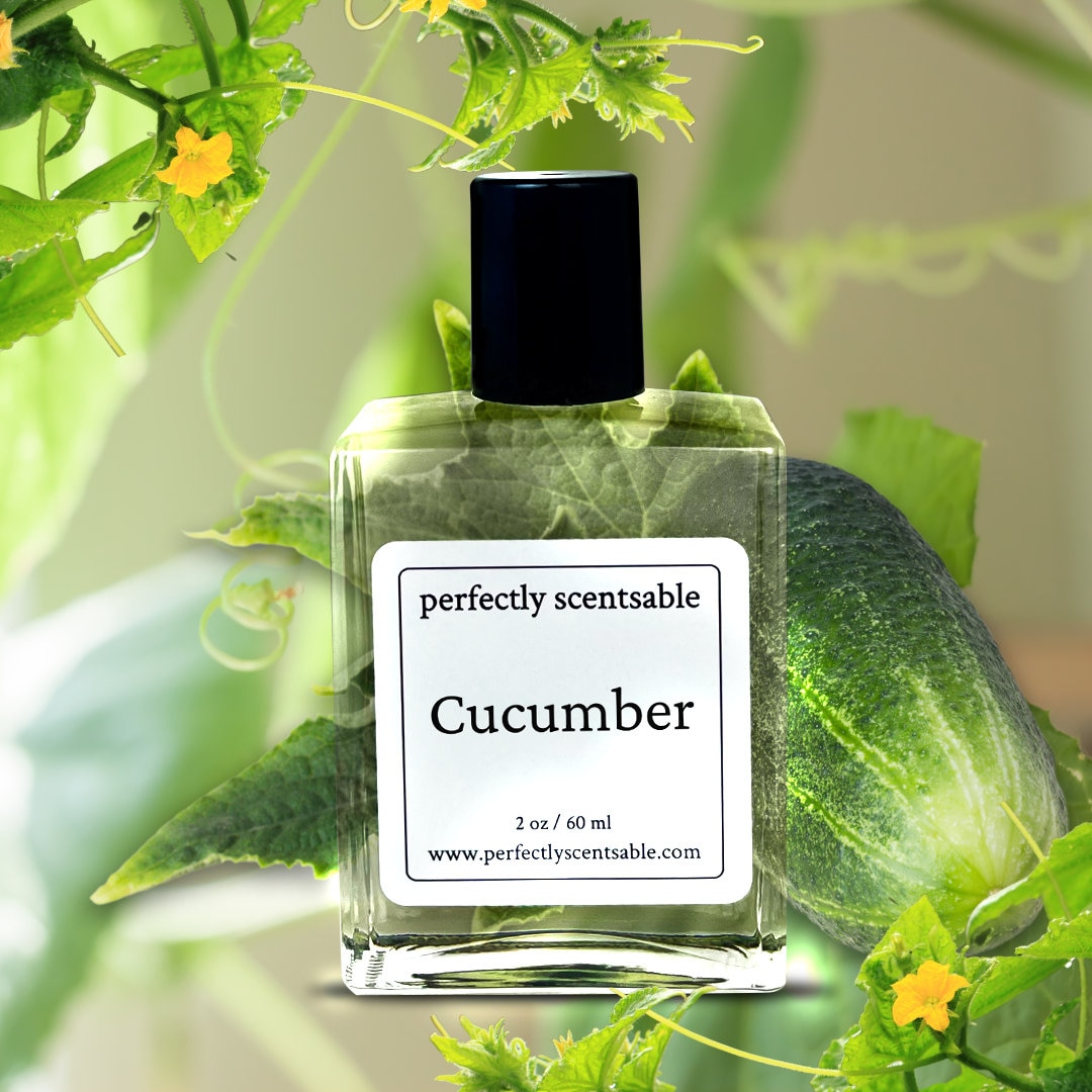 Cucumber Perfume Oil – Fresh Green Fragrance, Long Lasting