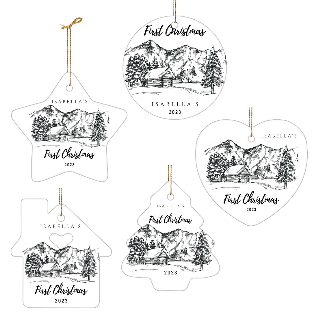 Personalized Christmas Ornaments, Christmas Tree Hanging Ornaments