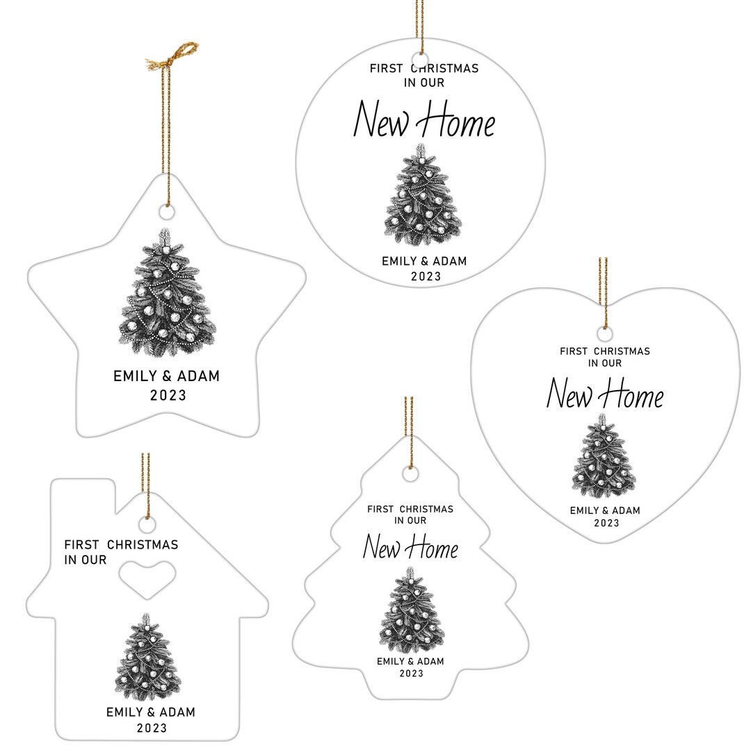 Personalized Christmas Ornaments, Christmas Tree Hanging Ornaments