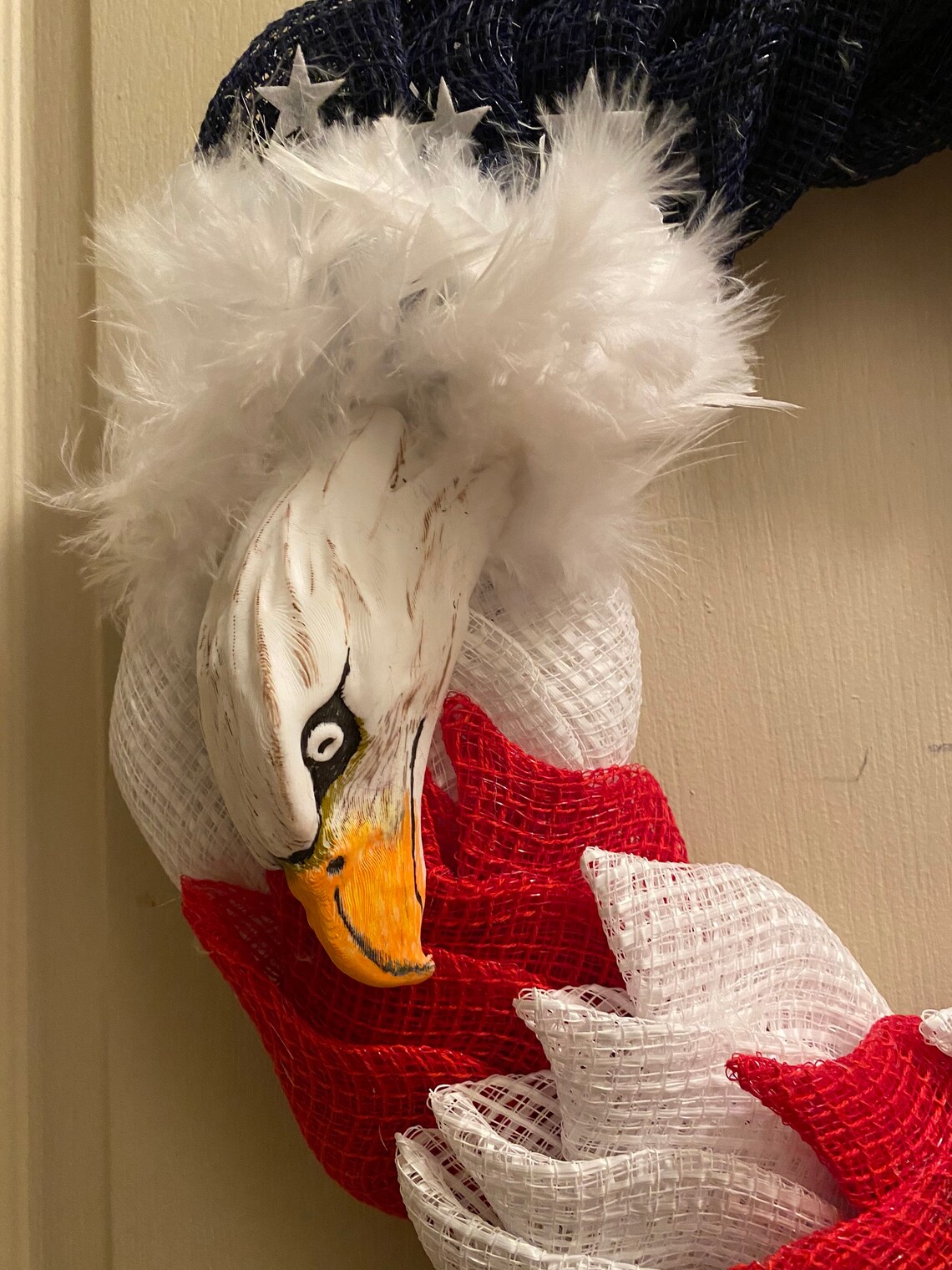 American Eagle Wreath 67 Etsy