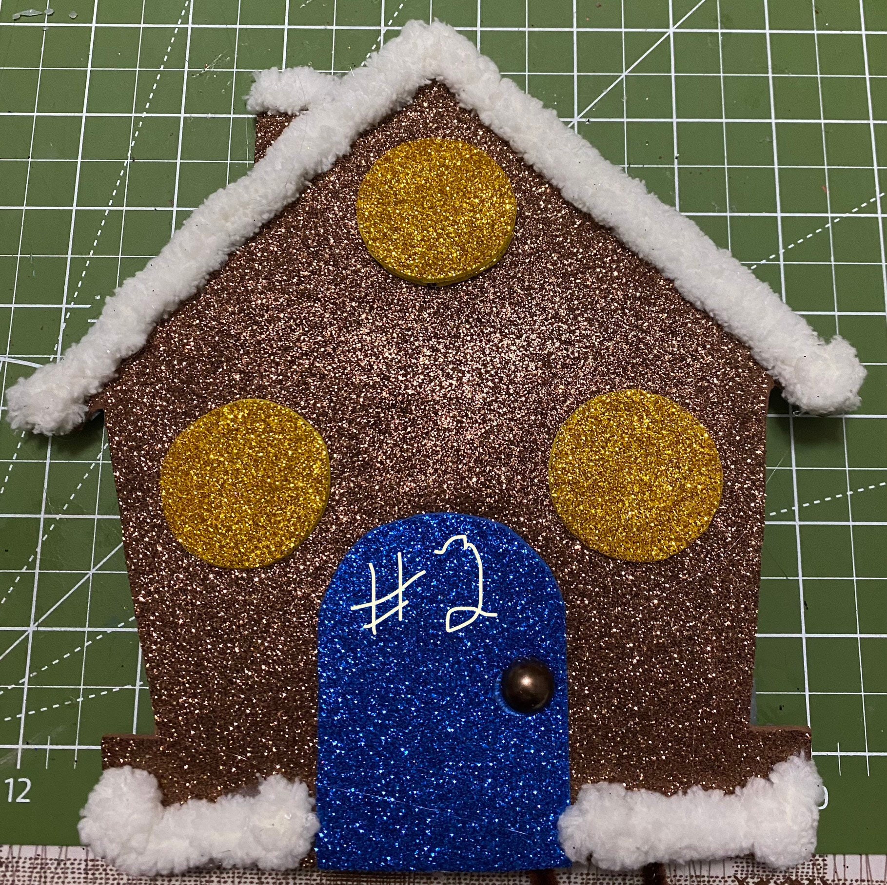 Gingerbread House Wreath Attachment: Winter Christmas Decor - Etsy