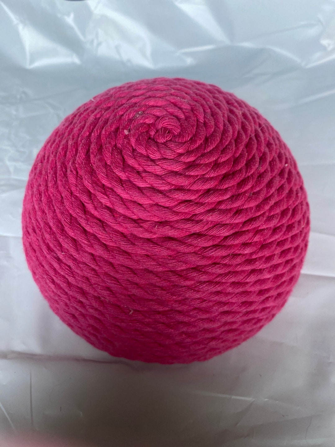 Wreath Center, Hot Pink/fuchsia Rope - Etsy