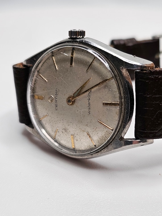 1960's Certina Waterking Gents Dress Watch | vintagewatchroom