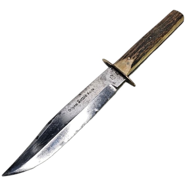 Vintage Carl Friedrich ERN Solingen Original Bowie Knife - Genuine Fahrtenmesser for Hunting and Camping