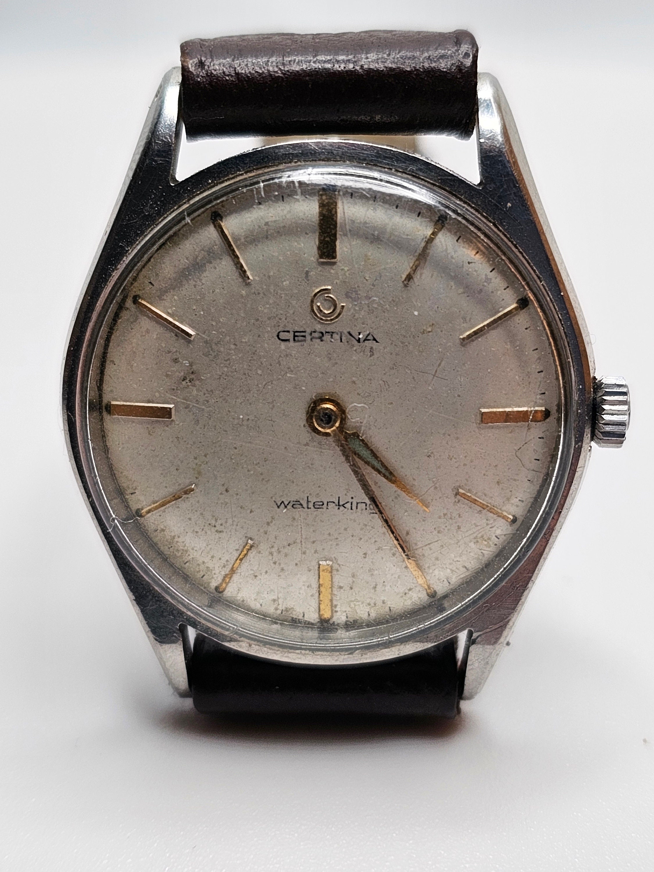 Vintage Waterking Certina Watch - Classic 1960s Timepiece