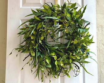 Grande couronne de porte, couronne de porte d'entrée, couronne léopard, couronne de fleurs de printemps, couronne de porte de printemps, couronne de printemps, couronne de porte, décoration de printemps