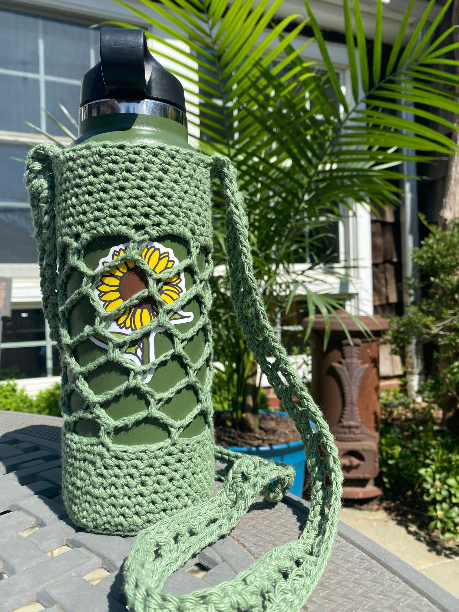Crochet Hydroflask Bottle Holder Etsy