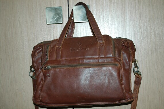 vintage leather bag