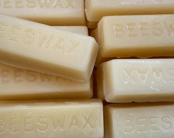 Beeswax cappings -  5 x 1 oz bars