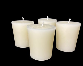 Votive beeswax candles - White votive candle