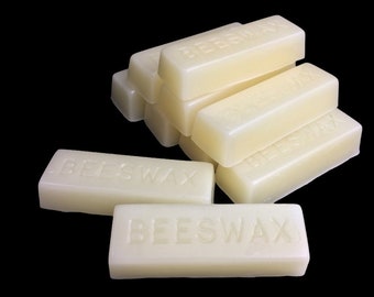 Raw beeswax - White beeswax - Bee wax - Candle wax - Soap making supplies - Lip balm making supplies - Bulk beeswax - like beeswax pastilles