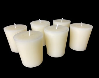 Votive candles - White beeswax votives