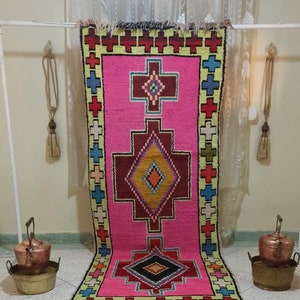10x4ft "Mooie entree in felle kleuren" runner tapijt voor keuken "thuis entree decor" entree tapijt "hal voor slaapkamer tapijt