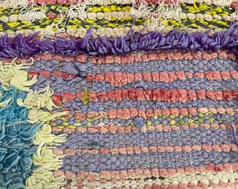 7x3フィート、ランナーモロッコラグ、ランナーヴィンテージラグ