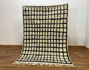 Carpet Beni Ourain Rugs Style,Shag Pile,Tribal rug-Berber rug Wool Carpets From Moroccan Shag Moroccan rug, Moroccan style Handmad Moroccan