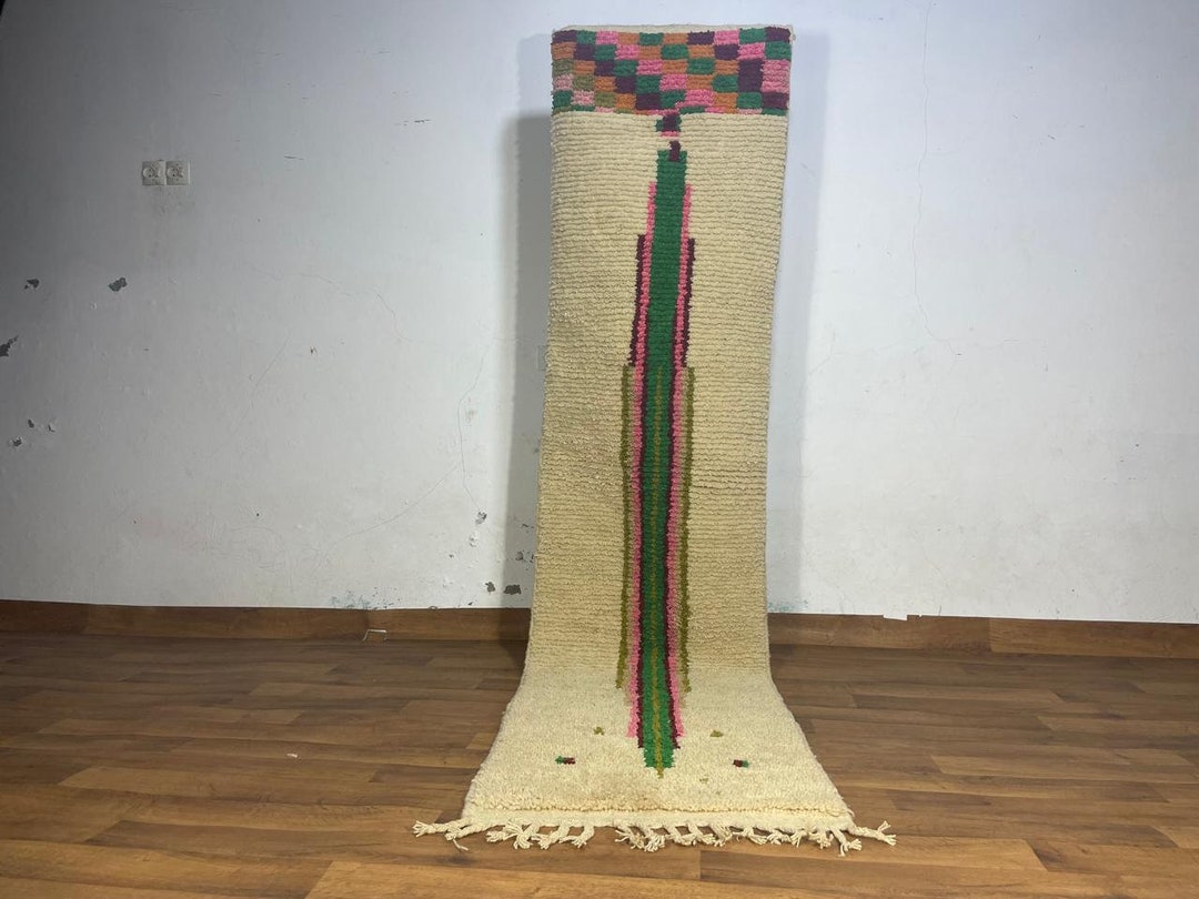Beautiful Colors Runner.spotted Runner .runner Wool Rug .MOROCCAN ...