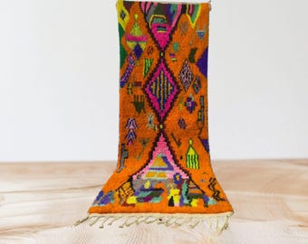 Hallway rug'"Morrocan Checkered Hallway "Custom Hallway rug "Custom Runner "runner gift-Colorful Runner Rugs-Colorful Berber Runner