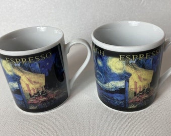 Vincent Van Gogh Espresso Ceramic 3 oz Cup Mug Gogh Gear