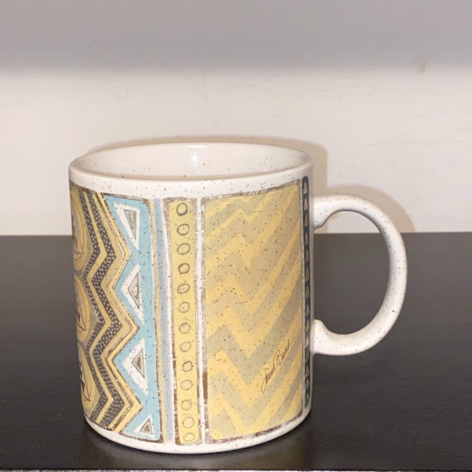 Laurel Burch Coffee Mug Native Rhythm