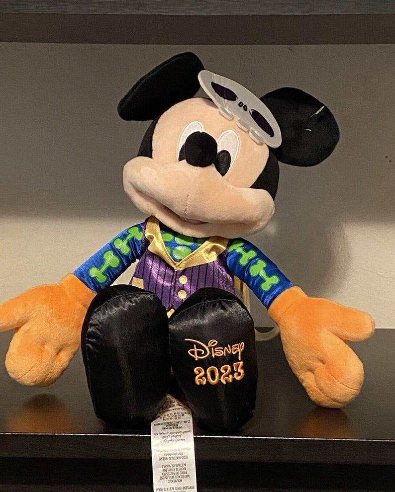 Mickey Mouse - Halloween - Disney - 18'' Plush - 2023 image 1
