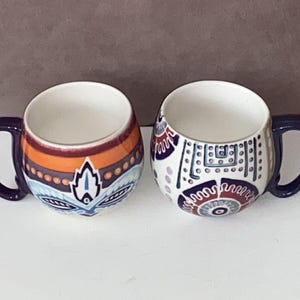 anthropologie Coffee Mug Set 2 image 1
