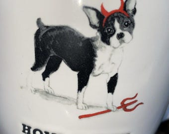 rae dunn howloween Dog Coffee Mug