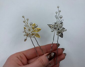 Accessoires Haaraccessoires Haarspelden cadeau voor meisje bruids haar pin Silver Hair Pin Lemon Opal pin 