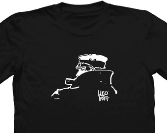 T-shirt Corto Maltese, unisex, Hugo Pratt, fumetti, regalo per lui, regalo per lei