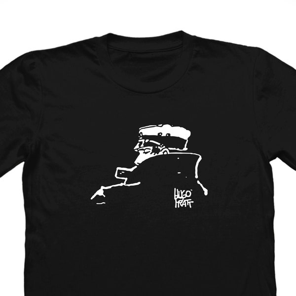 T-shirt Corto Maltese, unisex, Hugo Pratt, fumetti, regalo per lui, regalo per lei