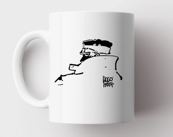 Corto Maltese Mug, Unique Gift, Tea Lover, Coffee Lover, Gift for Her, Gift For Him, Wash Resistant