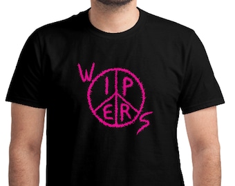 Wipers Logo T-shirt, Punk rock, Greg Sage, Garage rock, Gift