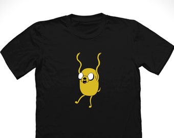 Adventure Time Jake T-shirt, Unisex, TV Series, Animation, Coming of Age, Comedy