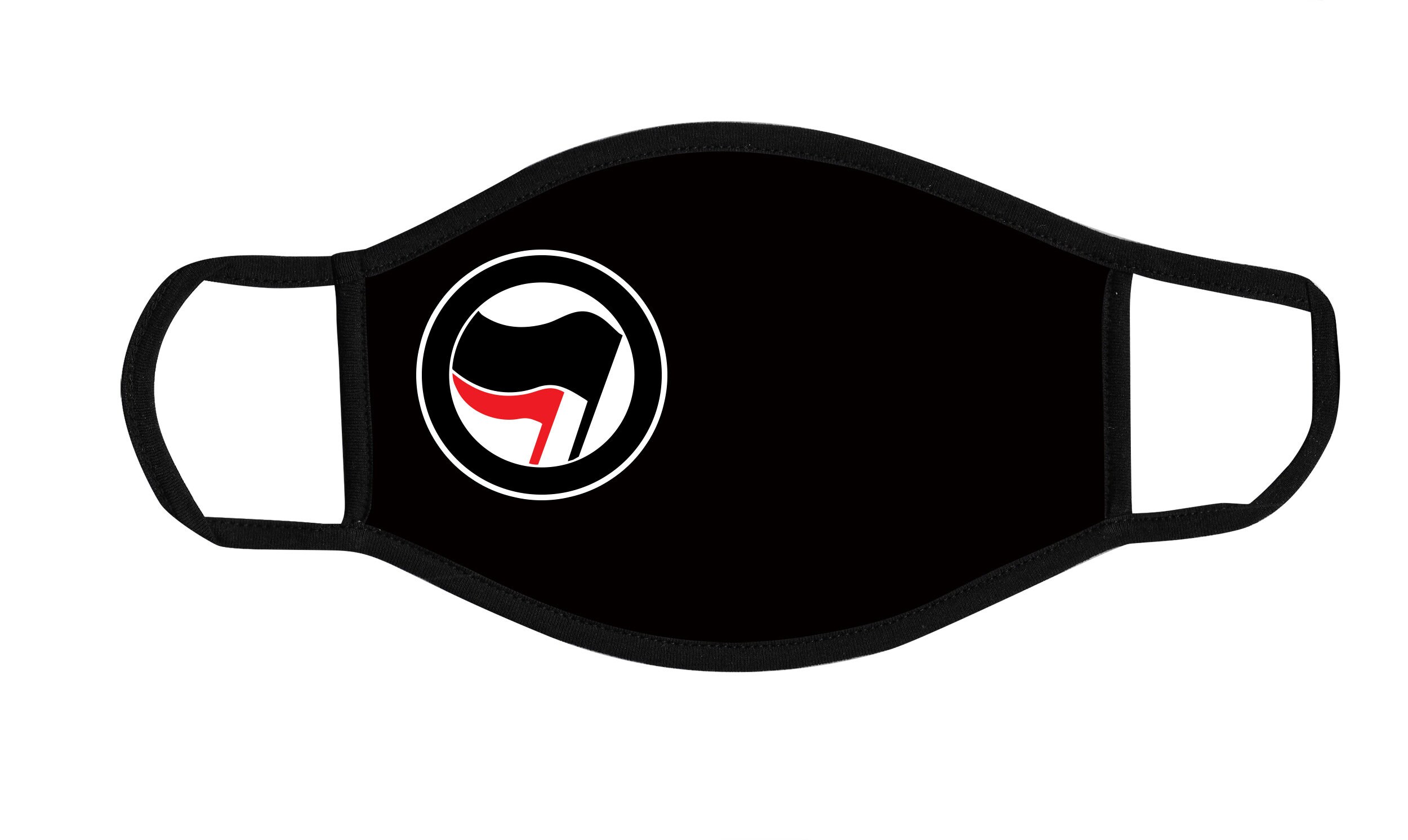 Antifa Face Mask, Reusable Cotton and Polyester, 2 Layers, Comfortable
