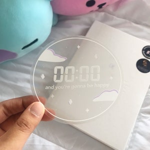 BTS Zero O'clock Rainbow Suncatcher Sticker Rainbow Maker Window Decal Window Cling Housewarming Gift Happy Sticker Uplifting Gift